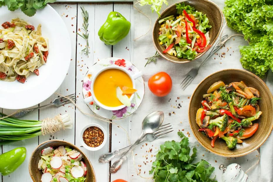 Eat more vegetables: fresh vegetables for healthy meals
