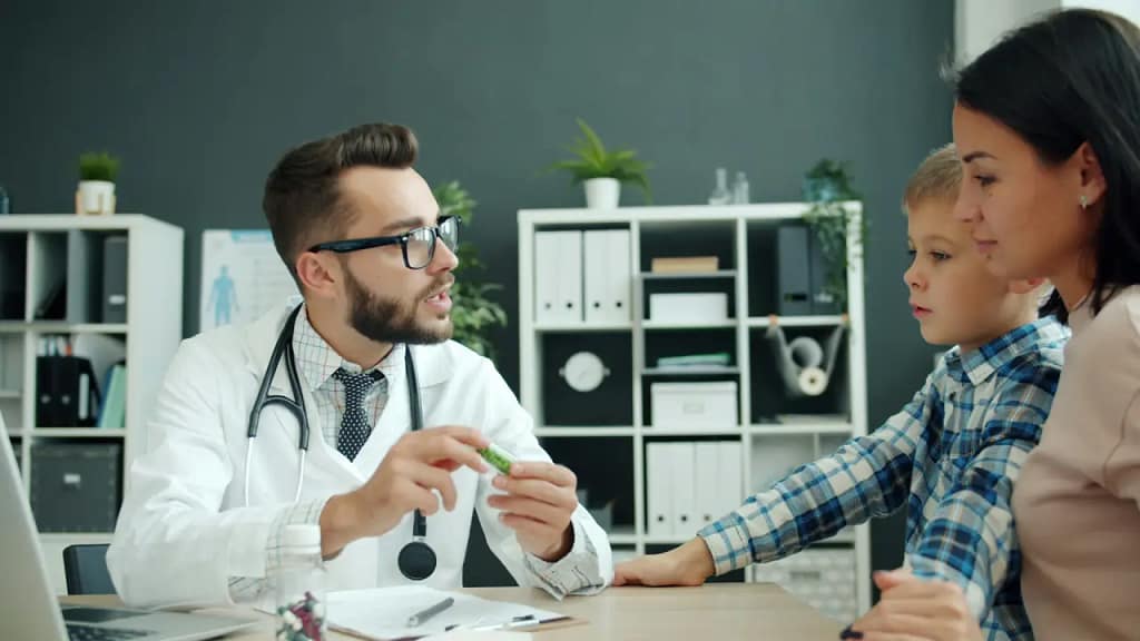 Home remedies - doctor and patient