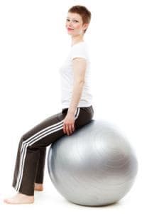 Sedentary Lifestyle or Sitting Disease - Exercise Ball
