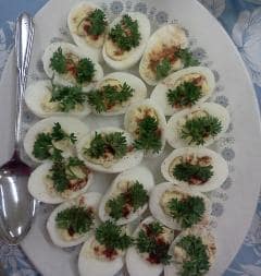 Low Calorie Devilled Eggs