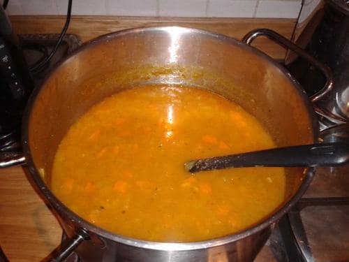 Healthy Curried Butternut Squash Soup