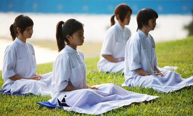 What Is The Appeal Of Meditation - Children Meditating