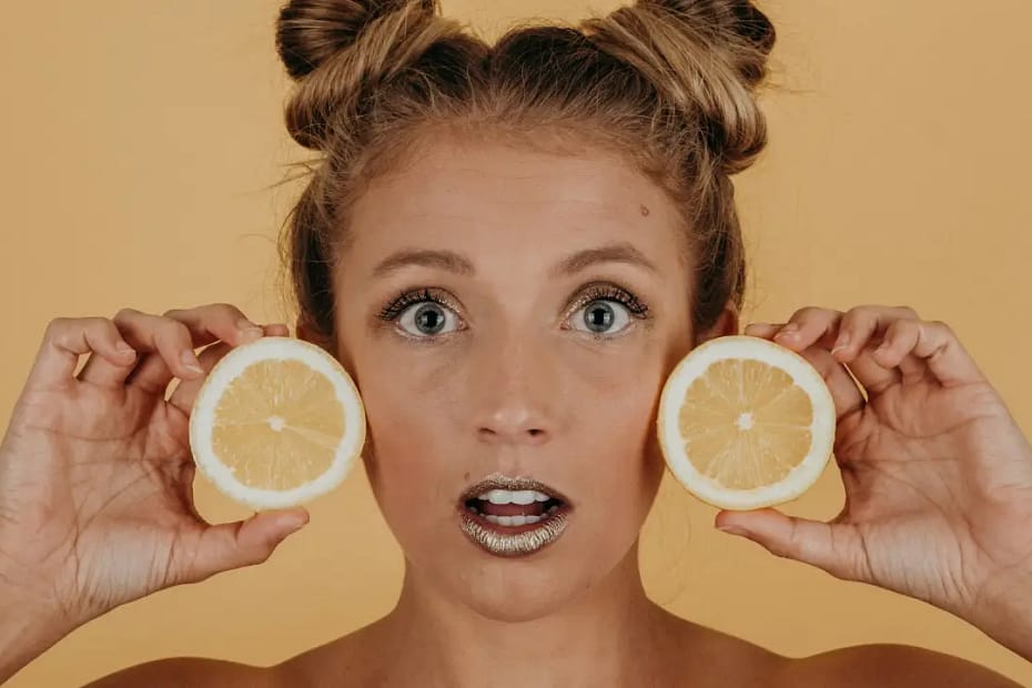 lemon juice on skin